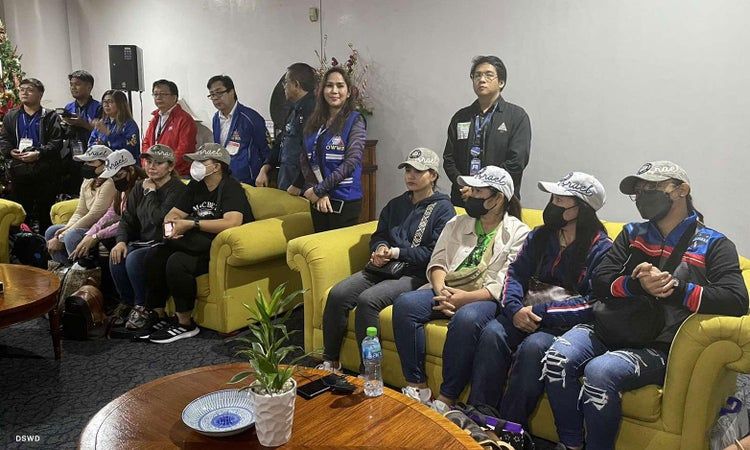First batch of Filipino workers arrived from Israel