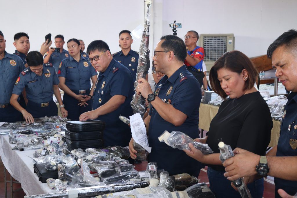 PNP recovers 3K firearms ahead of May elections