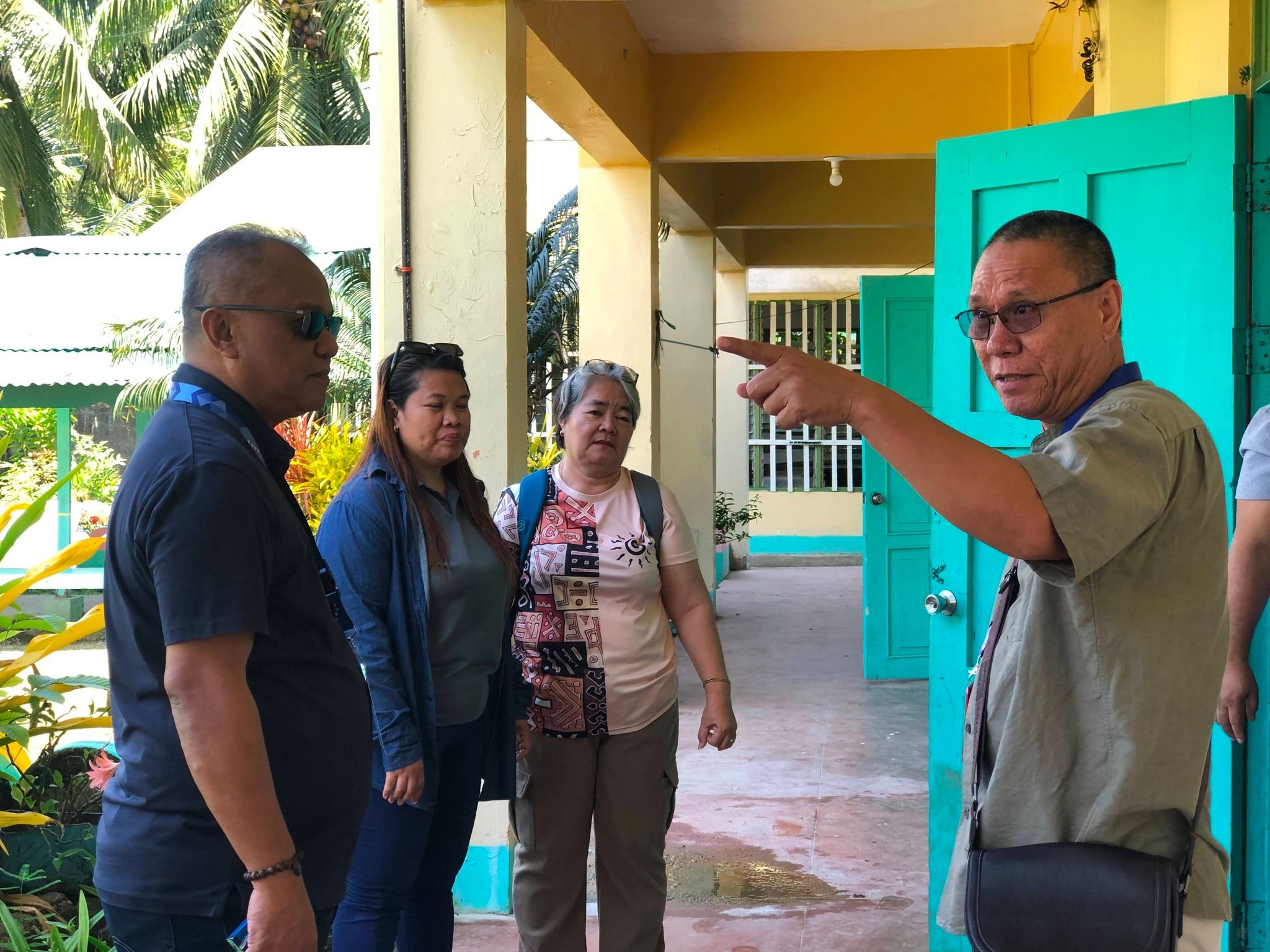 PRC, nag-inspeksyon han proposed examination venues ha Balangkayan