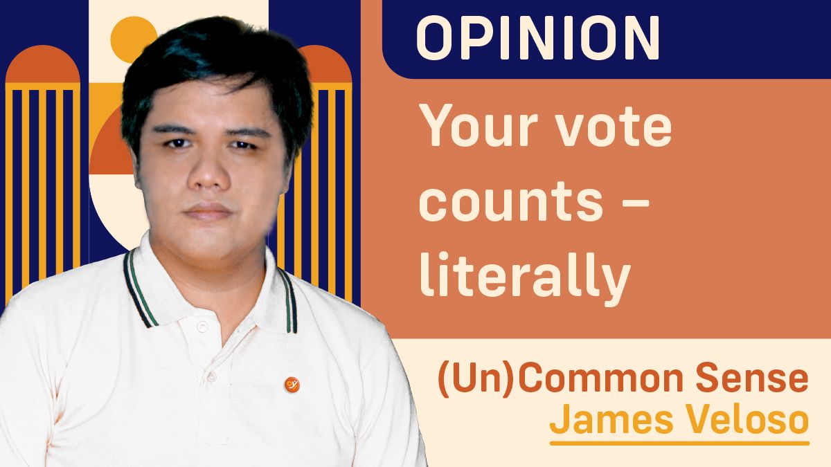 Your vote counts – literally