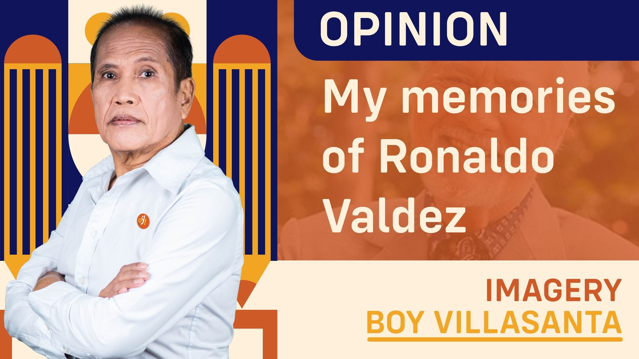 My memories of Ronaldo Valdez