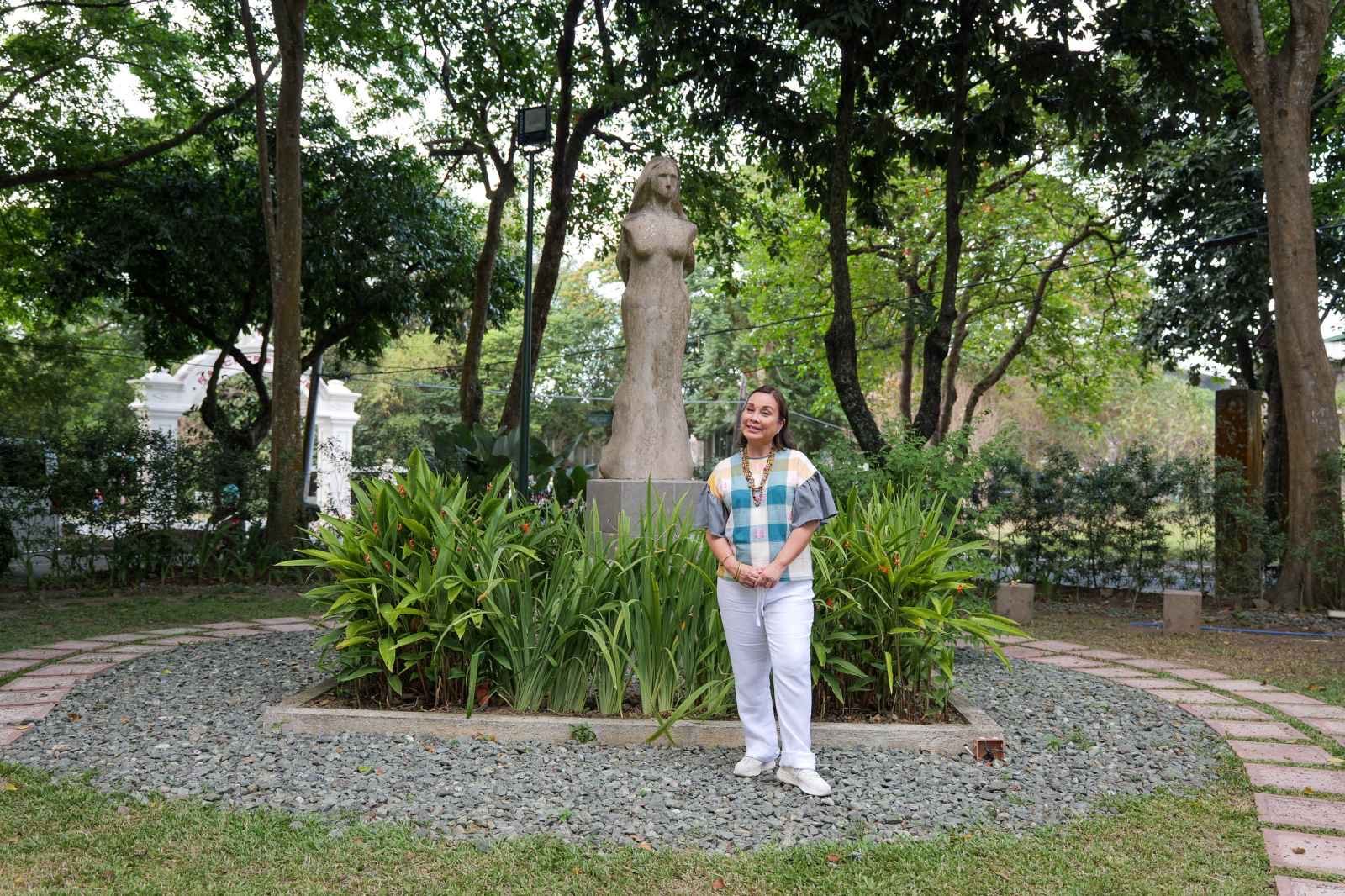 Legarda leads launch of UPLB Sculpture Garden 