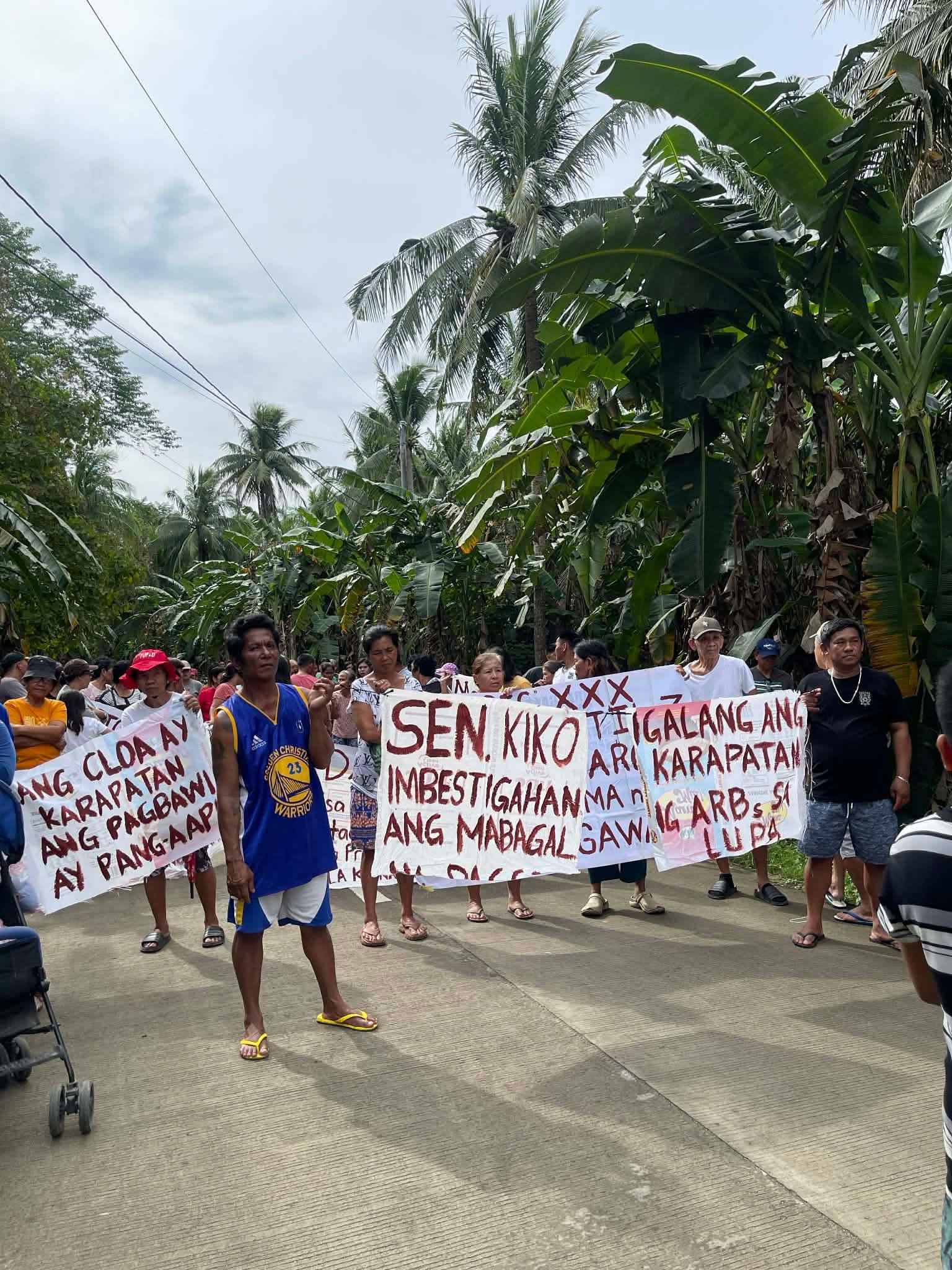 Mga magsasaka sa Sariaya, iginiit ang karapatan sa lupa