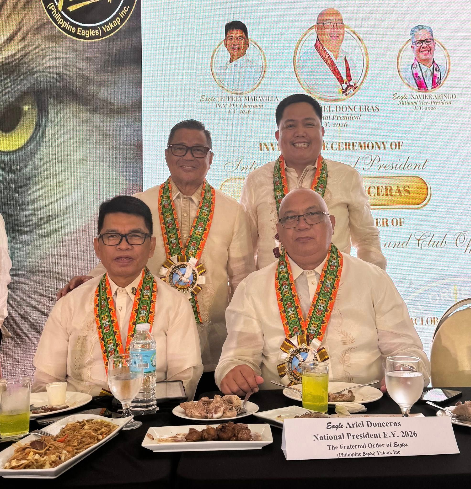 Rannie and Lance Raymundo's paternal legacy Philippine Eagles YAKAP inducted in Tacloban City
