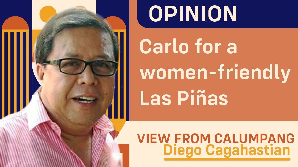 Carlo for a women-friendly Las Piñas 