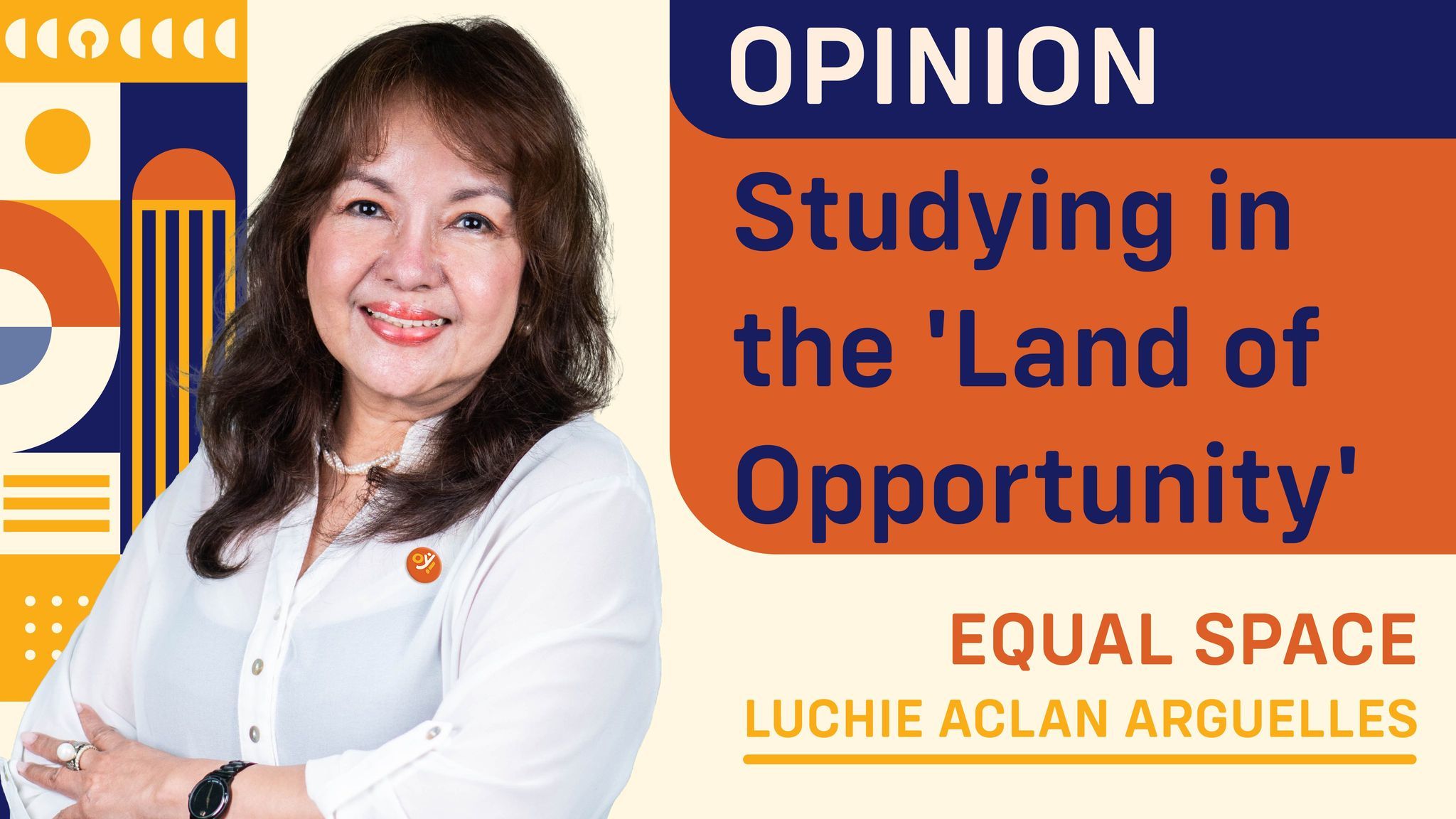 Studying in the 'Land of Opportunity' 