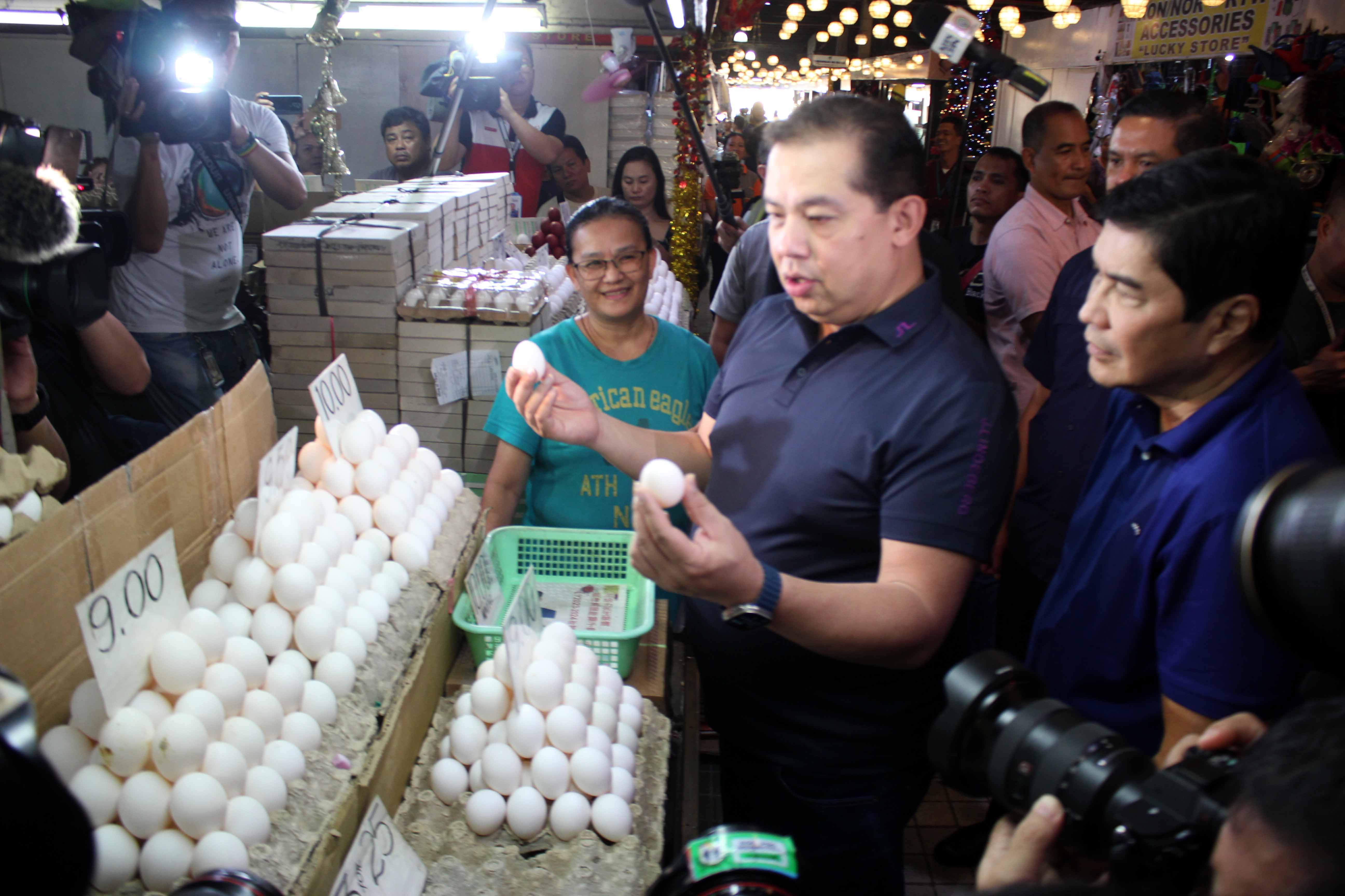 HOUSE SPEAKER CONDUCTS MARKET INSPECTION