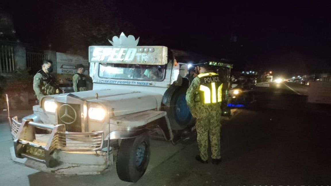 Mga checkpoint sa Quezon Province, pinaigting