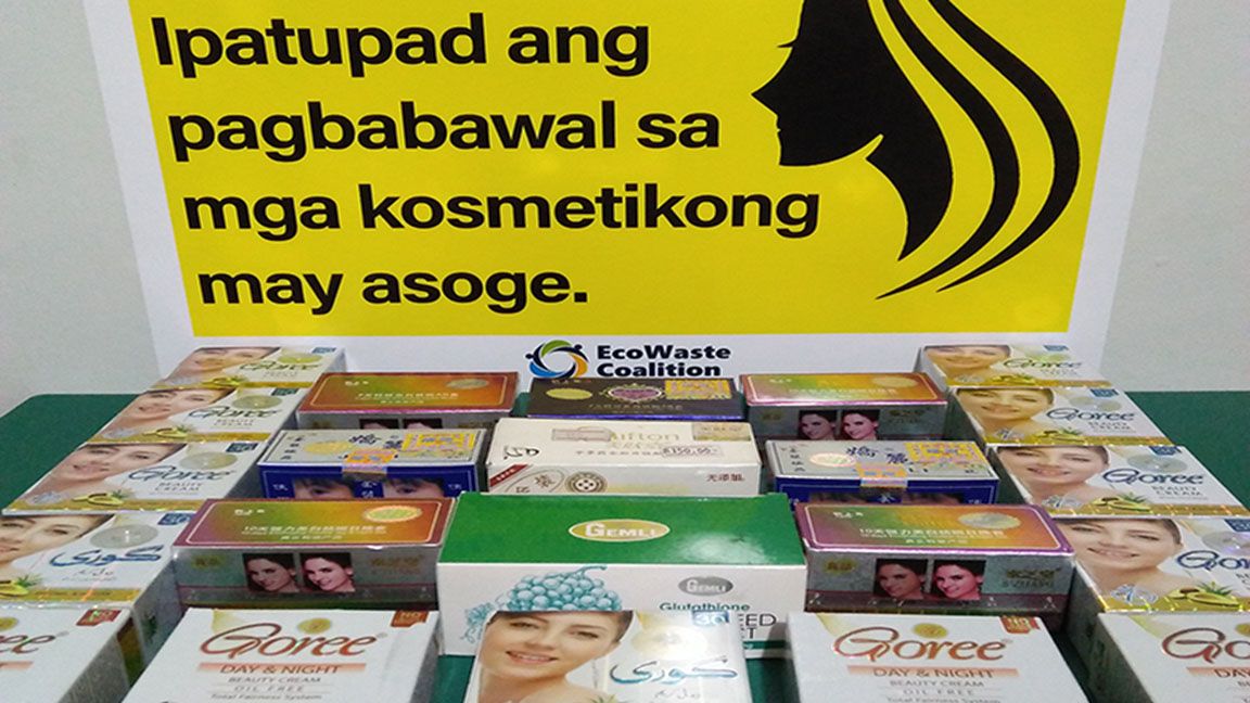 Watchdog group finds toxic beauty creams on sale in Laguna province