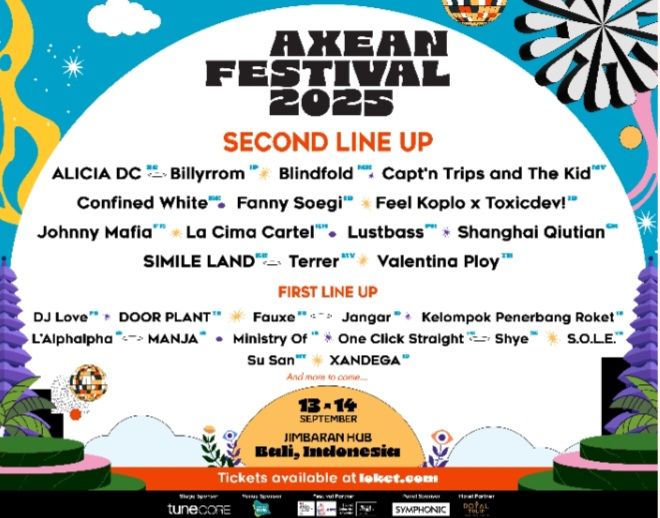 AXEAN Festival unveils 2nd wave of performers