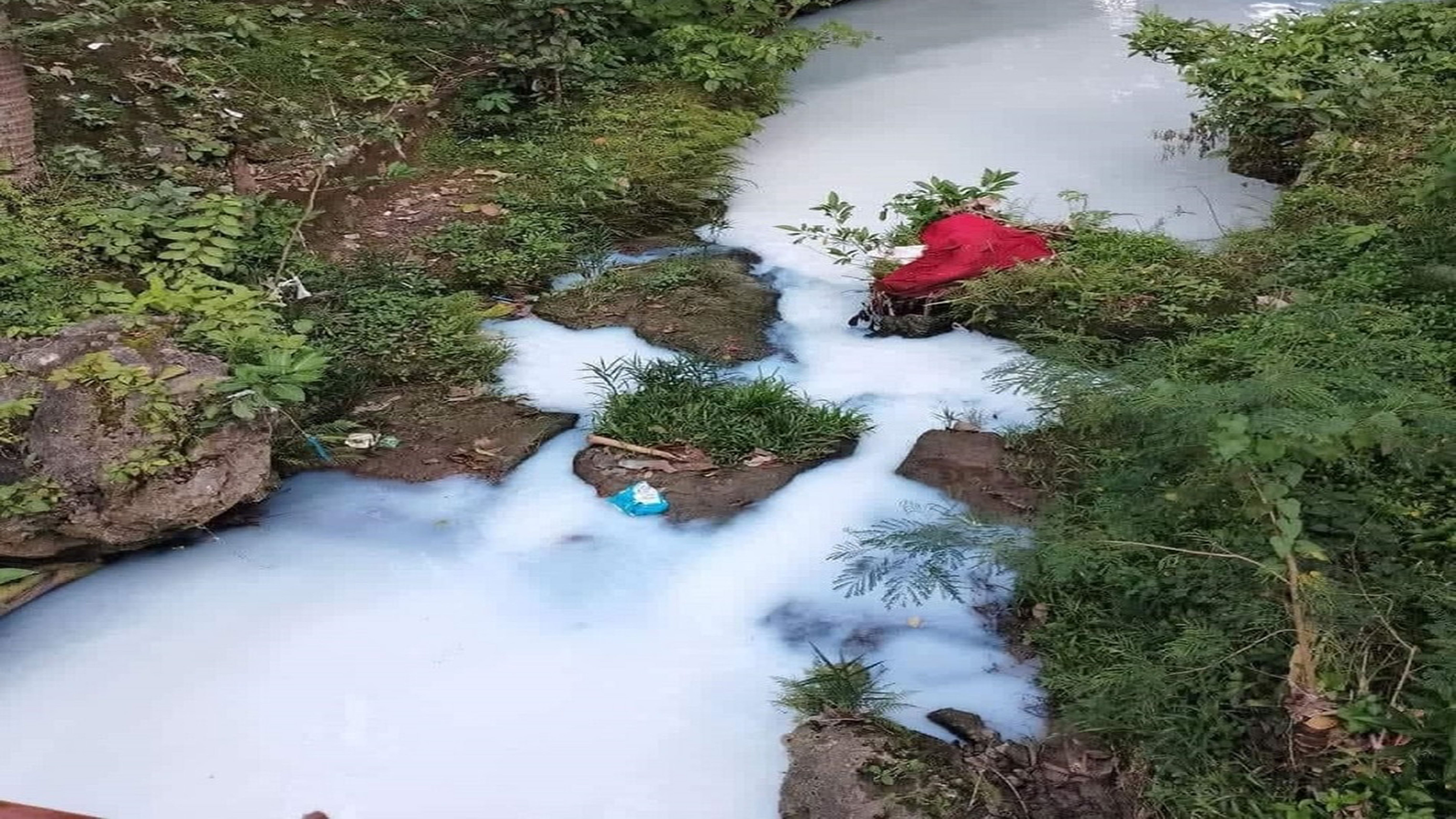 DENR probes 'milky white' Goyong River in Cebu
