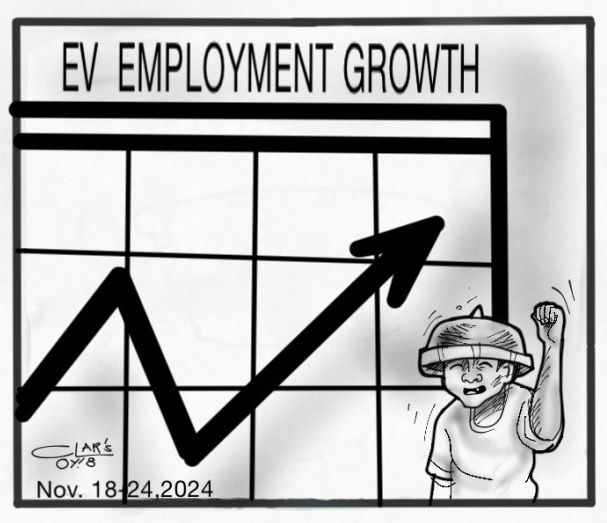 EV employment growth 