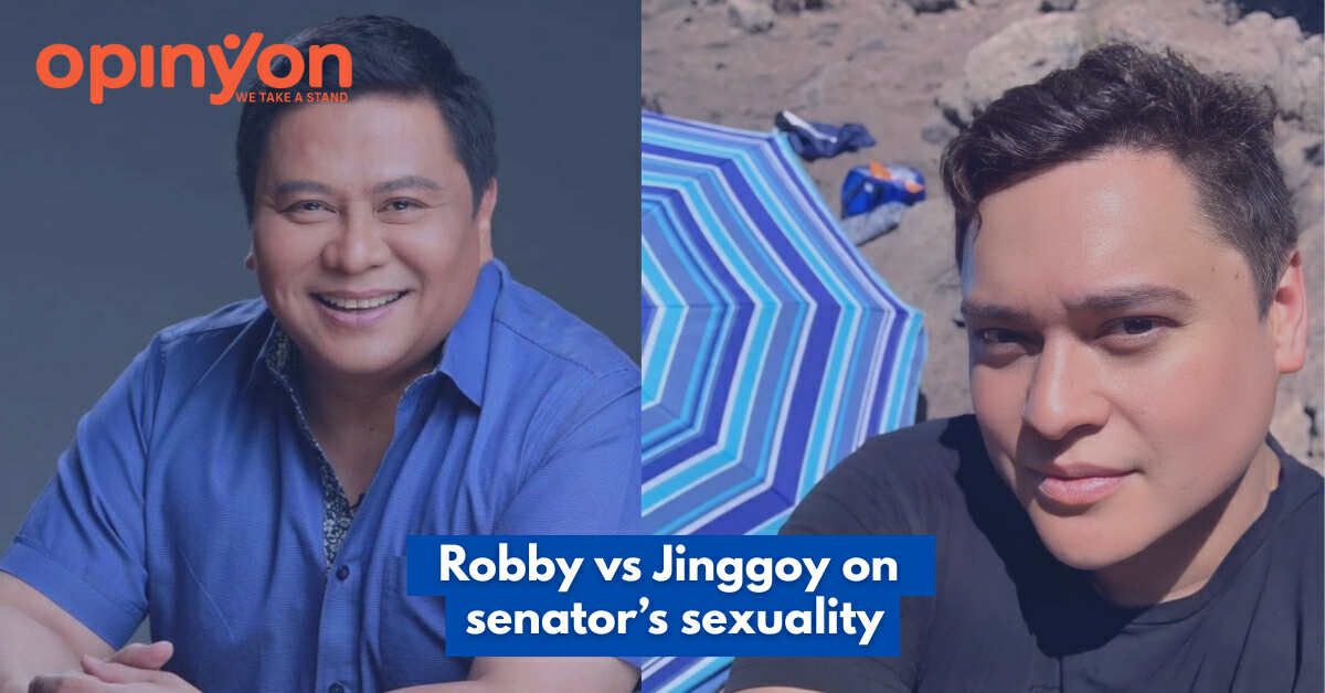 Robby vs Jinggoy on senator’s sexuality