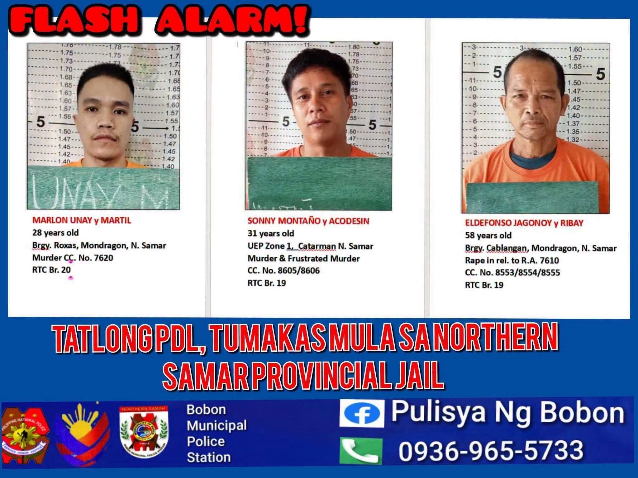 3 PDL, Nakaeskapo Han N. Samar Provincial Jail
