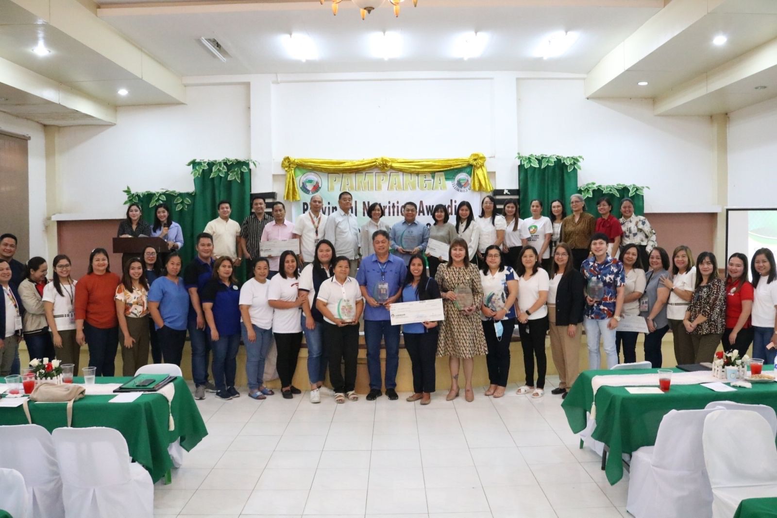 Bacolor has most outstanding Municipal Nutrition Committee