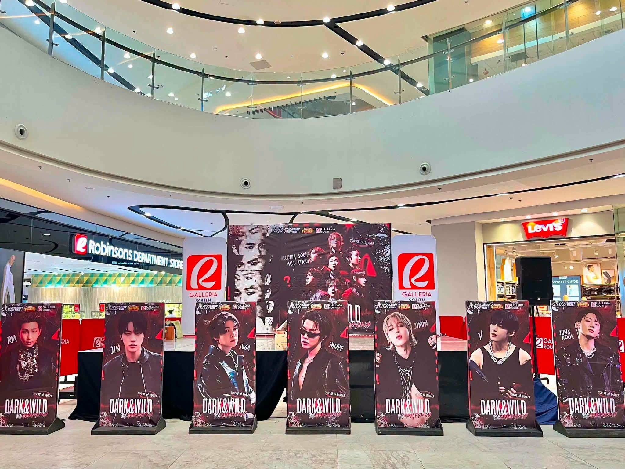 'ARMY's Dark&Wild Reawakened' sa Galleria South