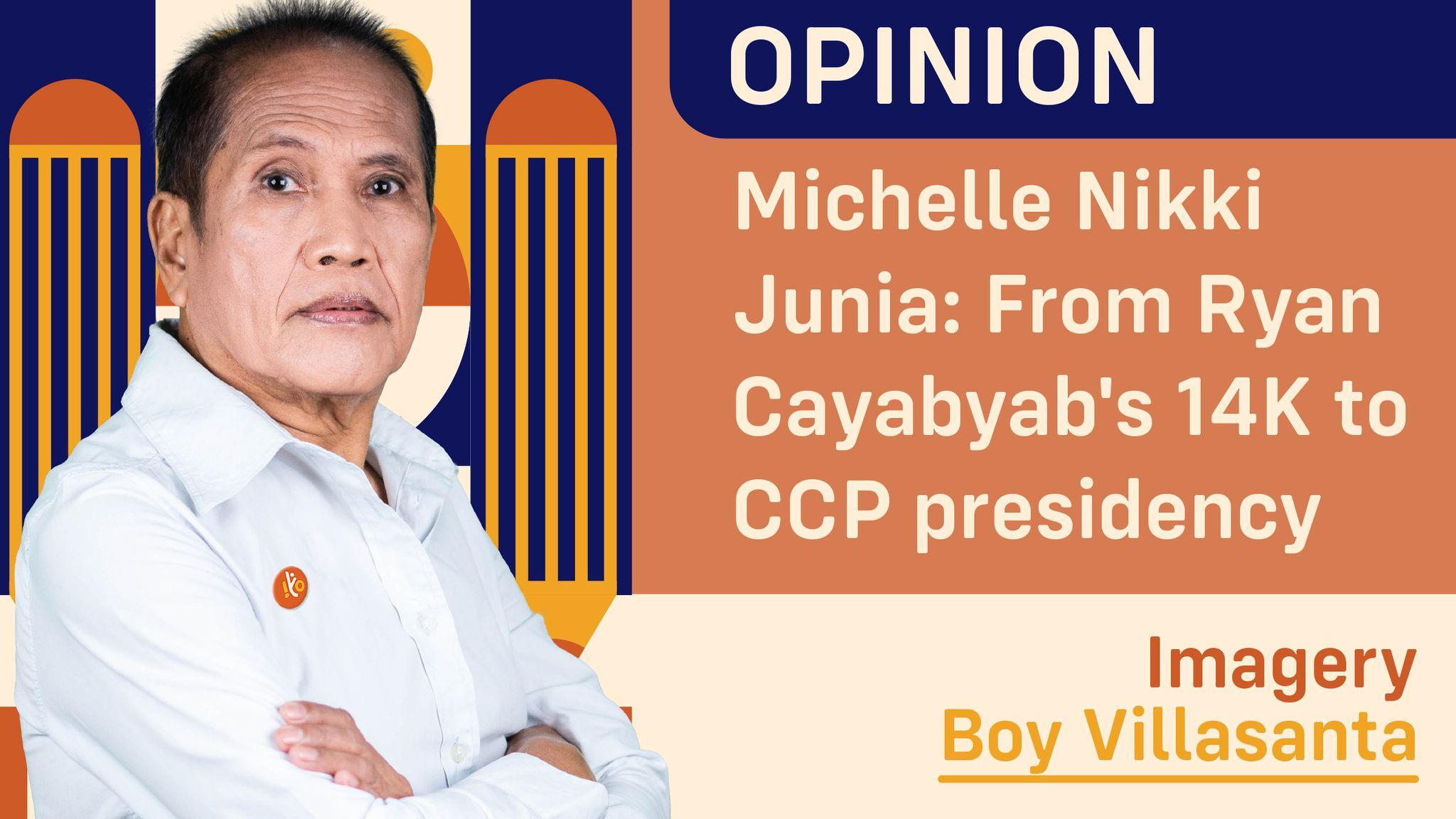 Michelle nikki junia from ryan cayabyab 14k to ccp presidency