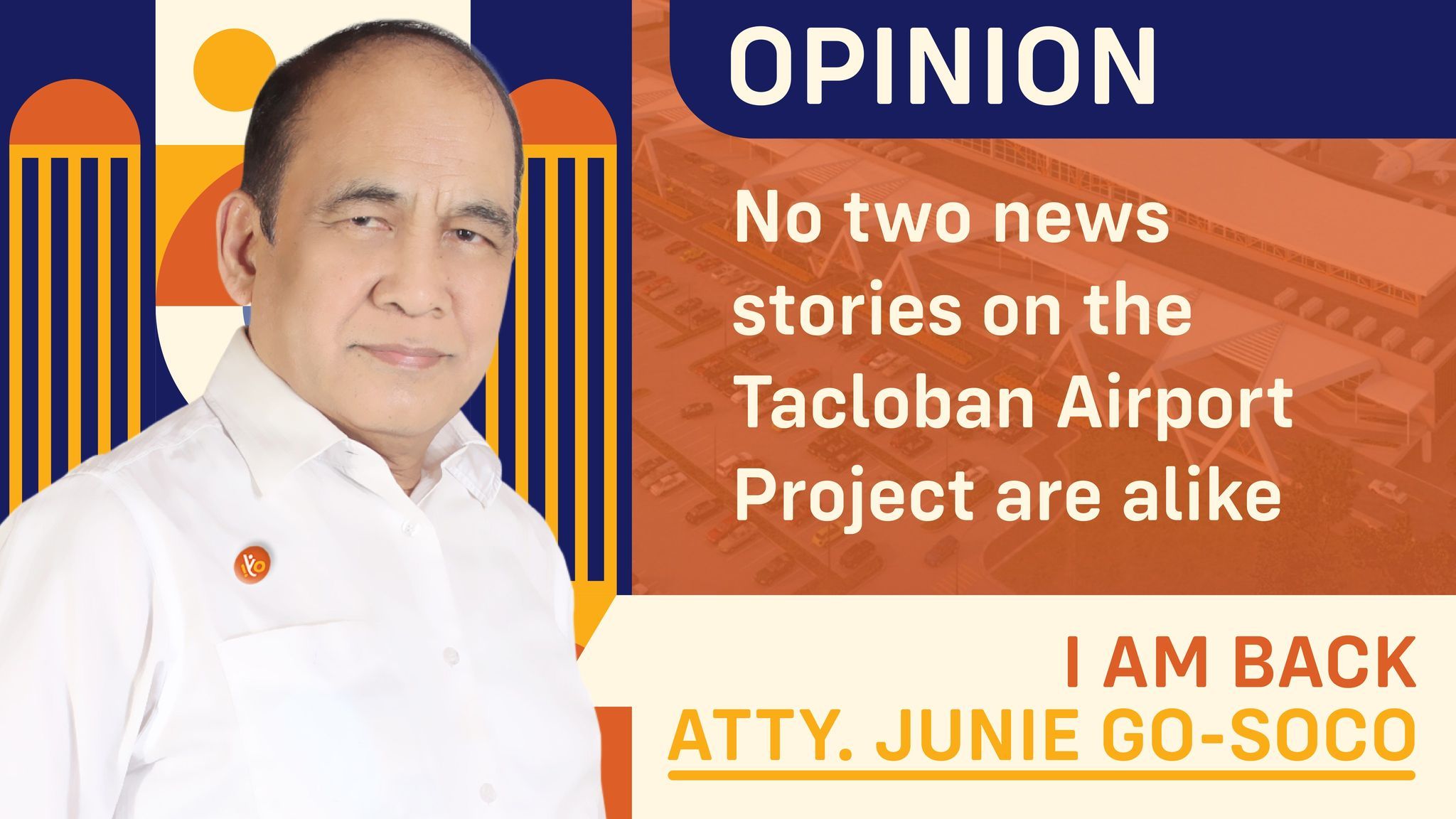 No two news stories on the Tacloban Airport Project are alike