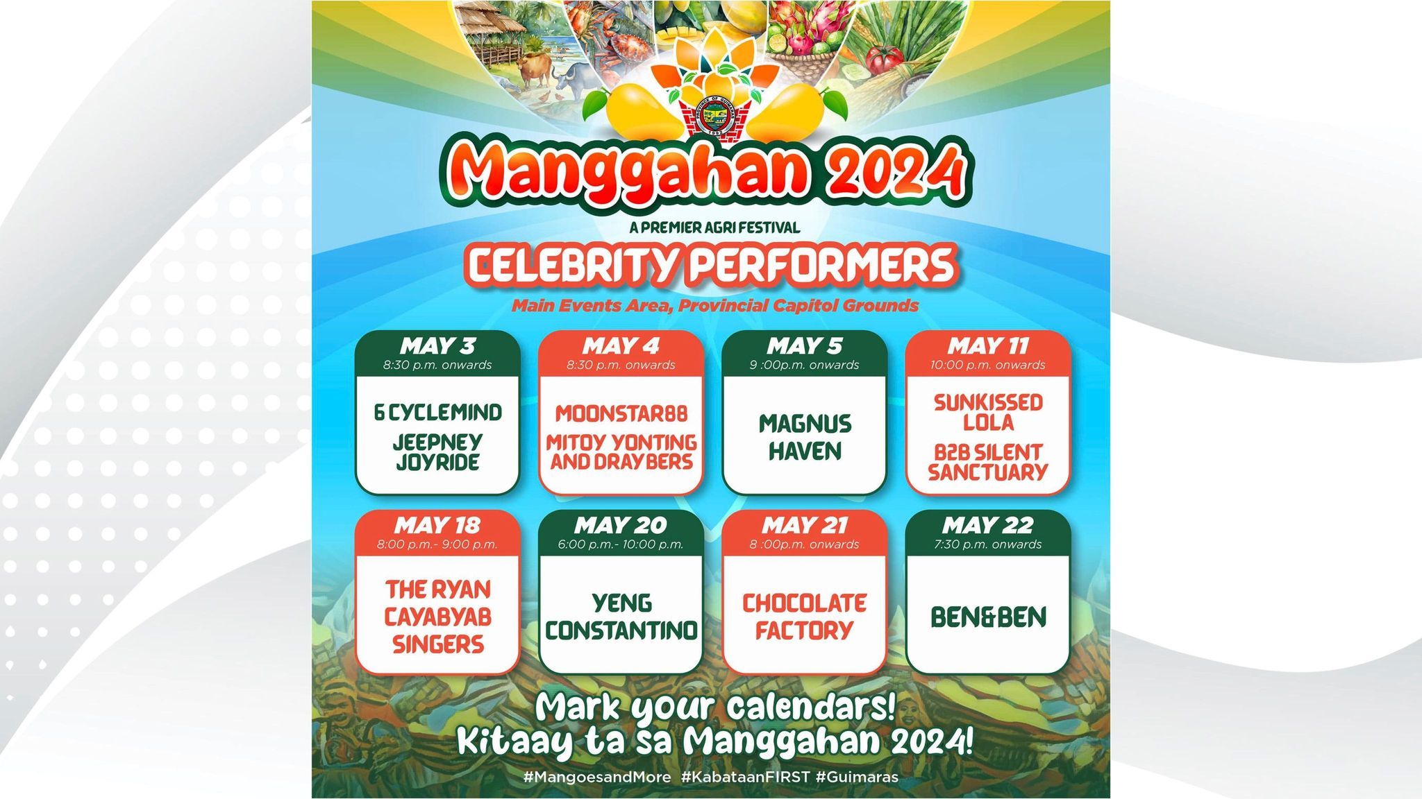 Star-Studded Manggahan Fest, A Bounty of Culture, Tradition
