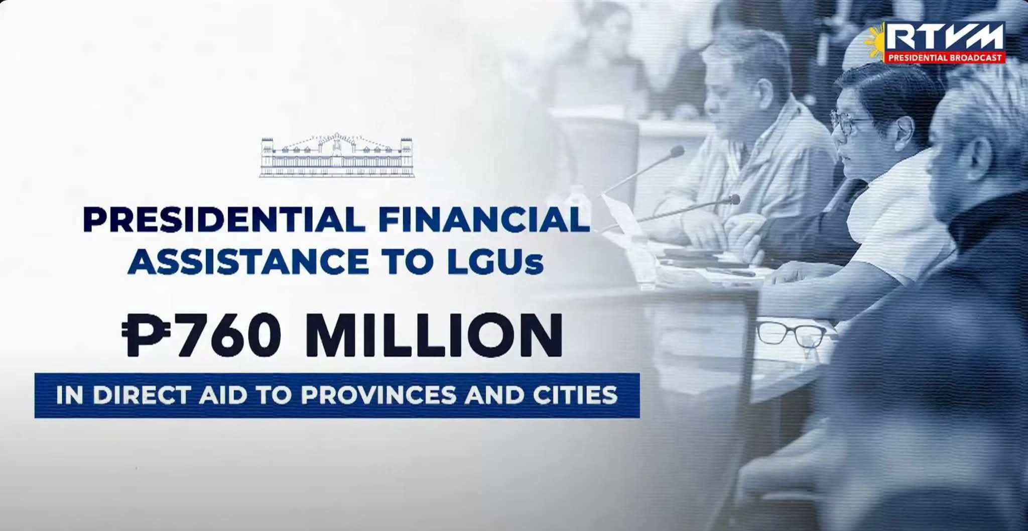 State of National Calamity declared, ₱760-M Typhoon Tino assistance released