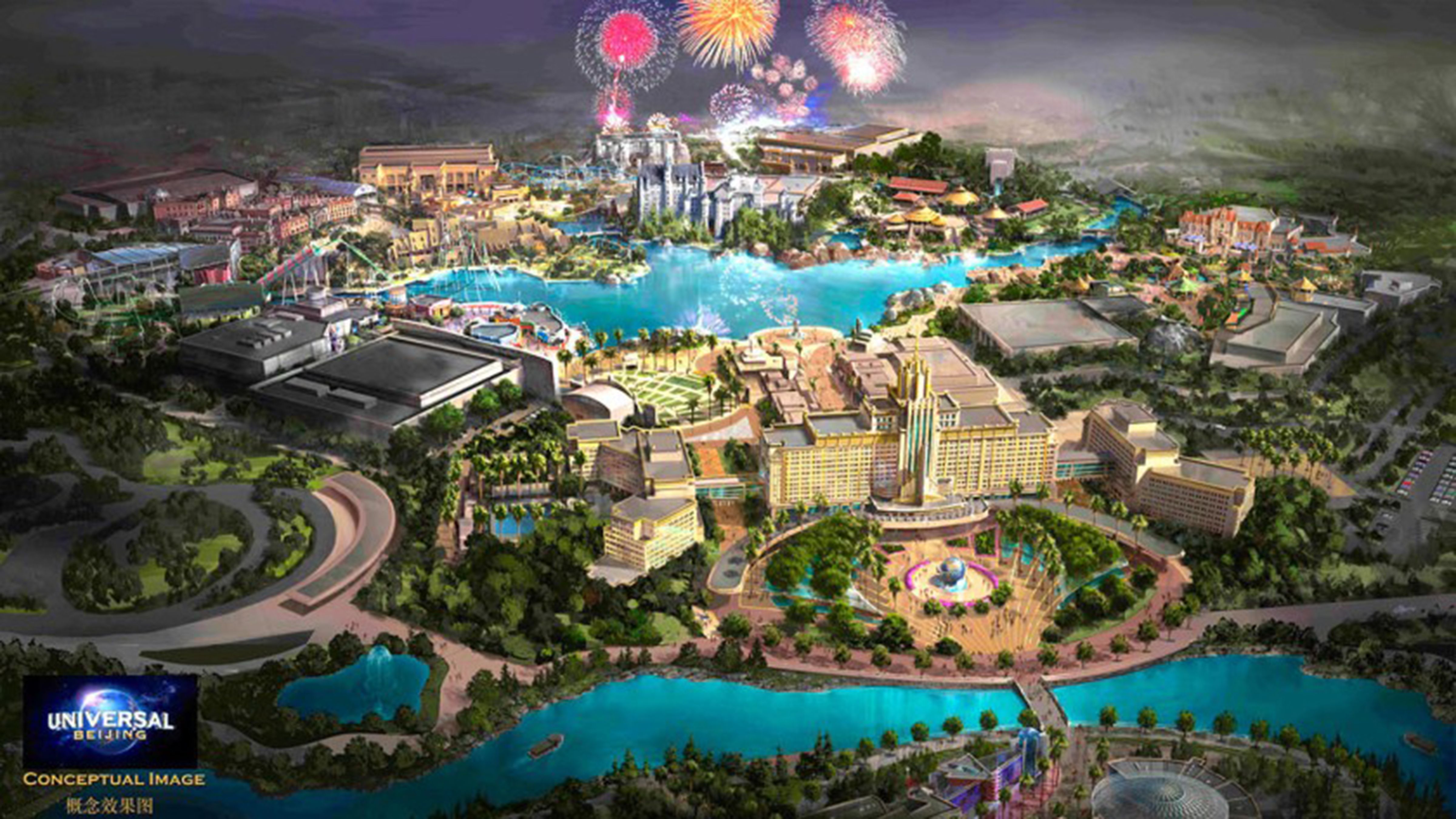 Universal Studios opens first theme park in Beijing photo from The Los Angeles Times
