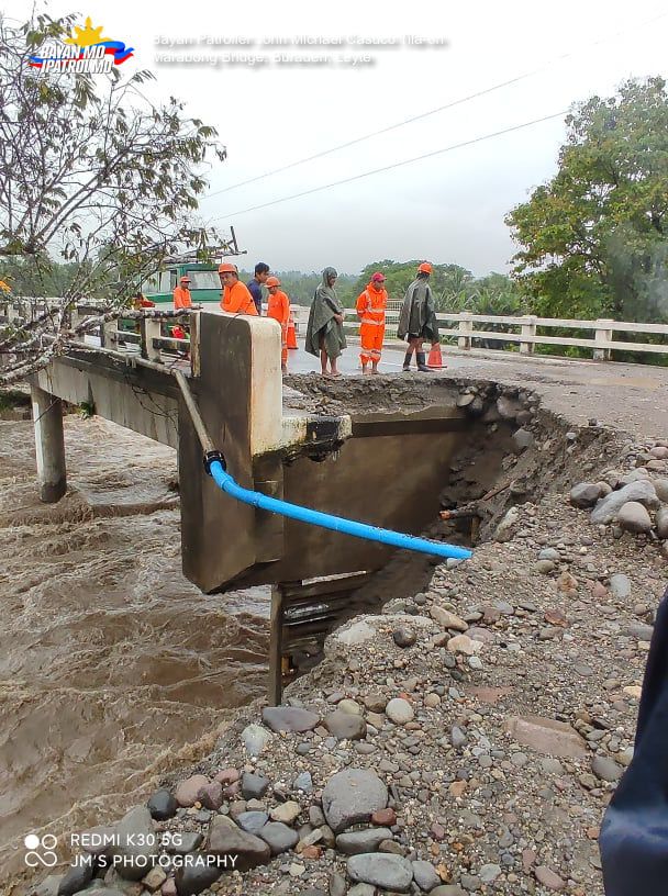 Marabong Bridge photo by John Michael Casuco Tila-on from Bayan mo, Ipatrol mo Facebook Page Marabong Bridge