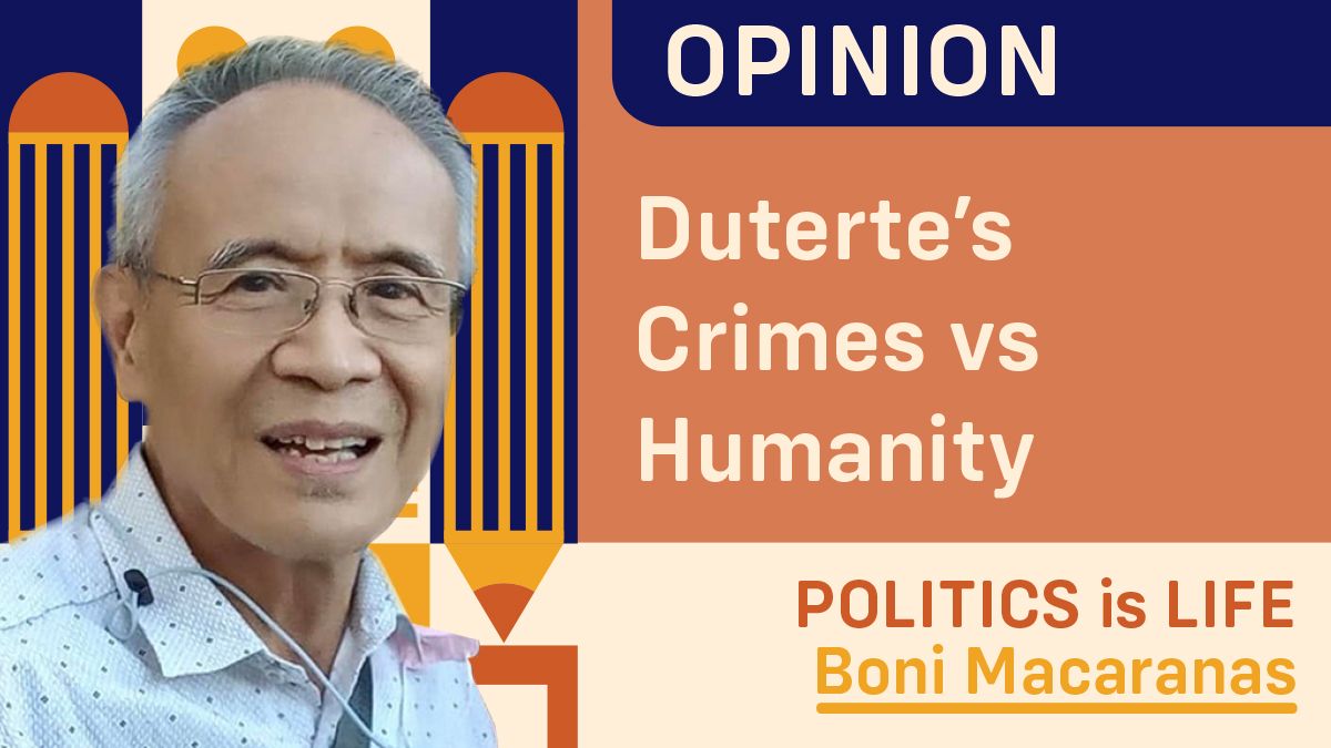 Duterte’s Crimes vs Humanity