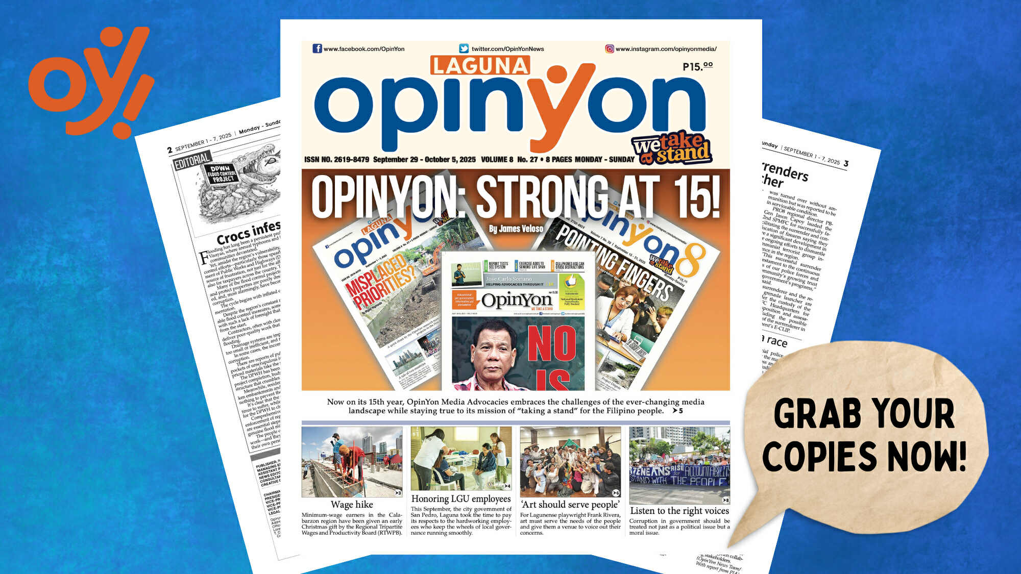 OpinYon: Now on its 15th year, and still going!