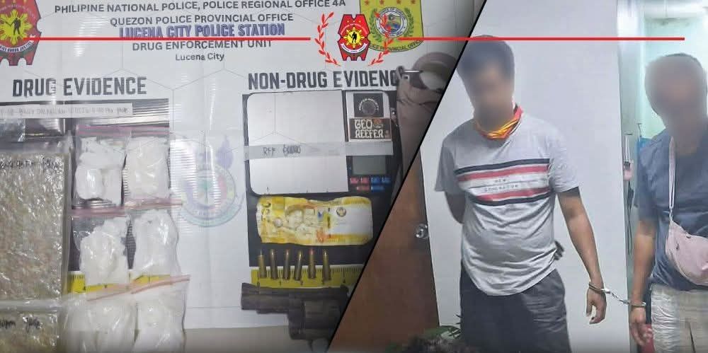 ₱10M worth of illegal drugs seized in Lucena City