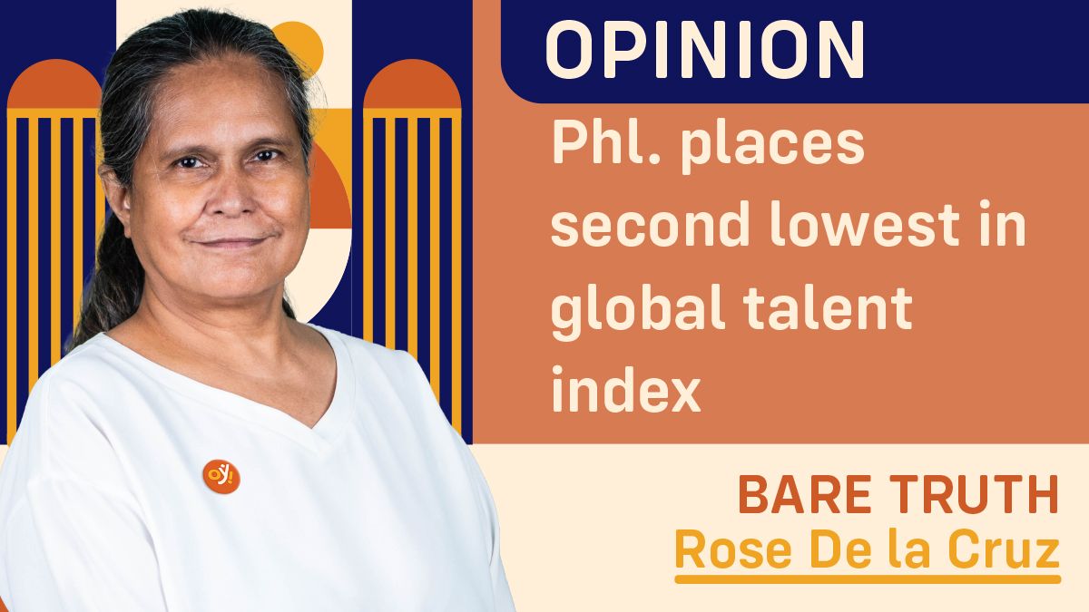 Phl. places second lowest in global talent index