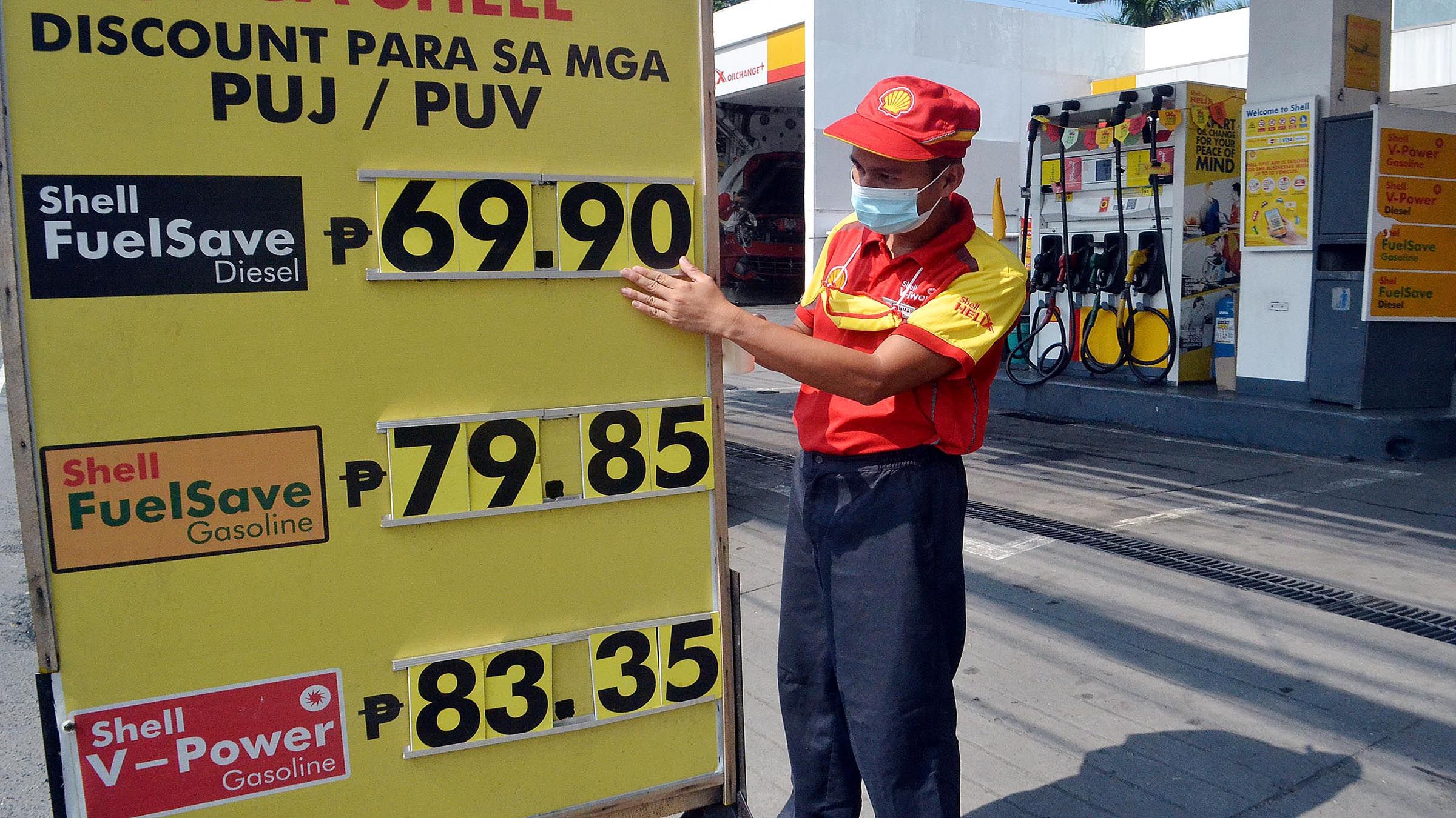 GASOLINE PRICE UP AGAIN Mike Taboy