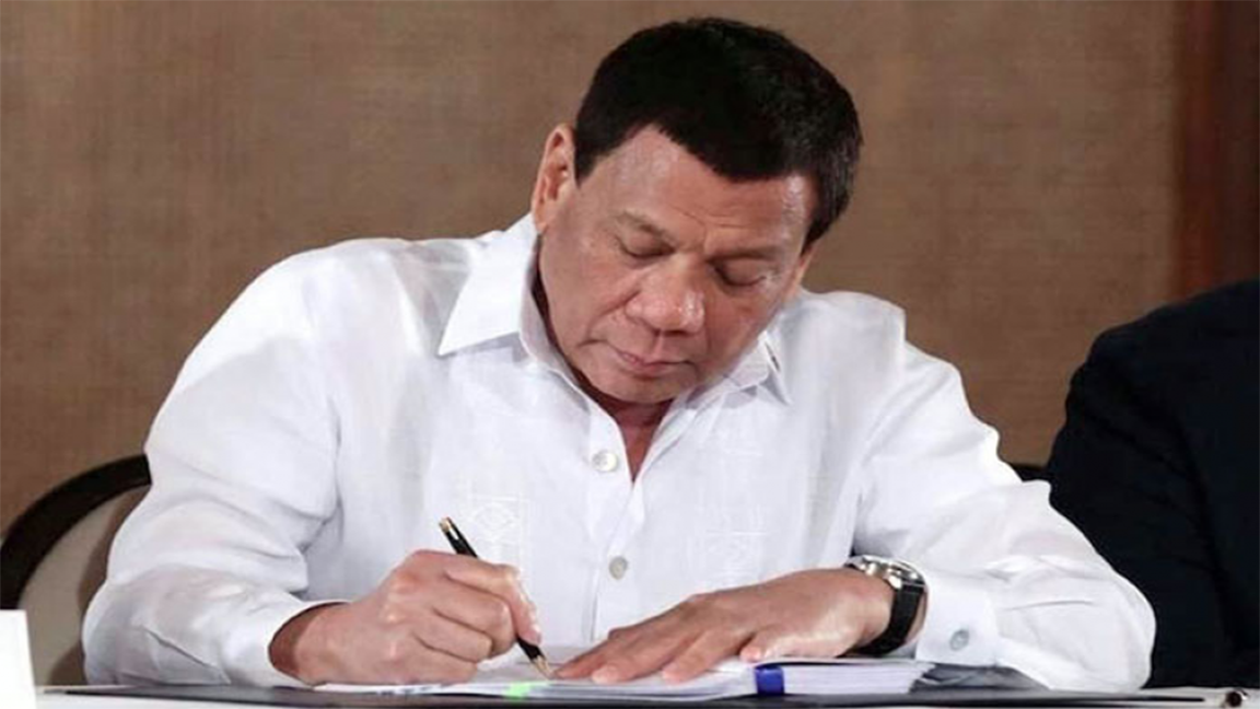 Bill protecting financial consumers awaits Duterte’s signature photo PE2