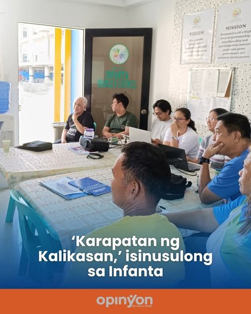 ‘Karapatan ng Kalikasan,’ isinusulong sa Infanta