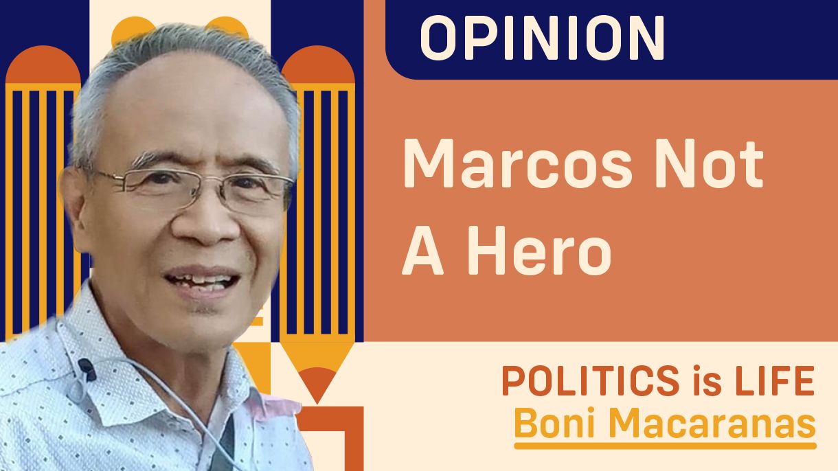 Marcos Not A Hero