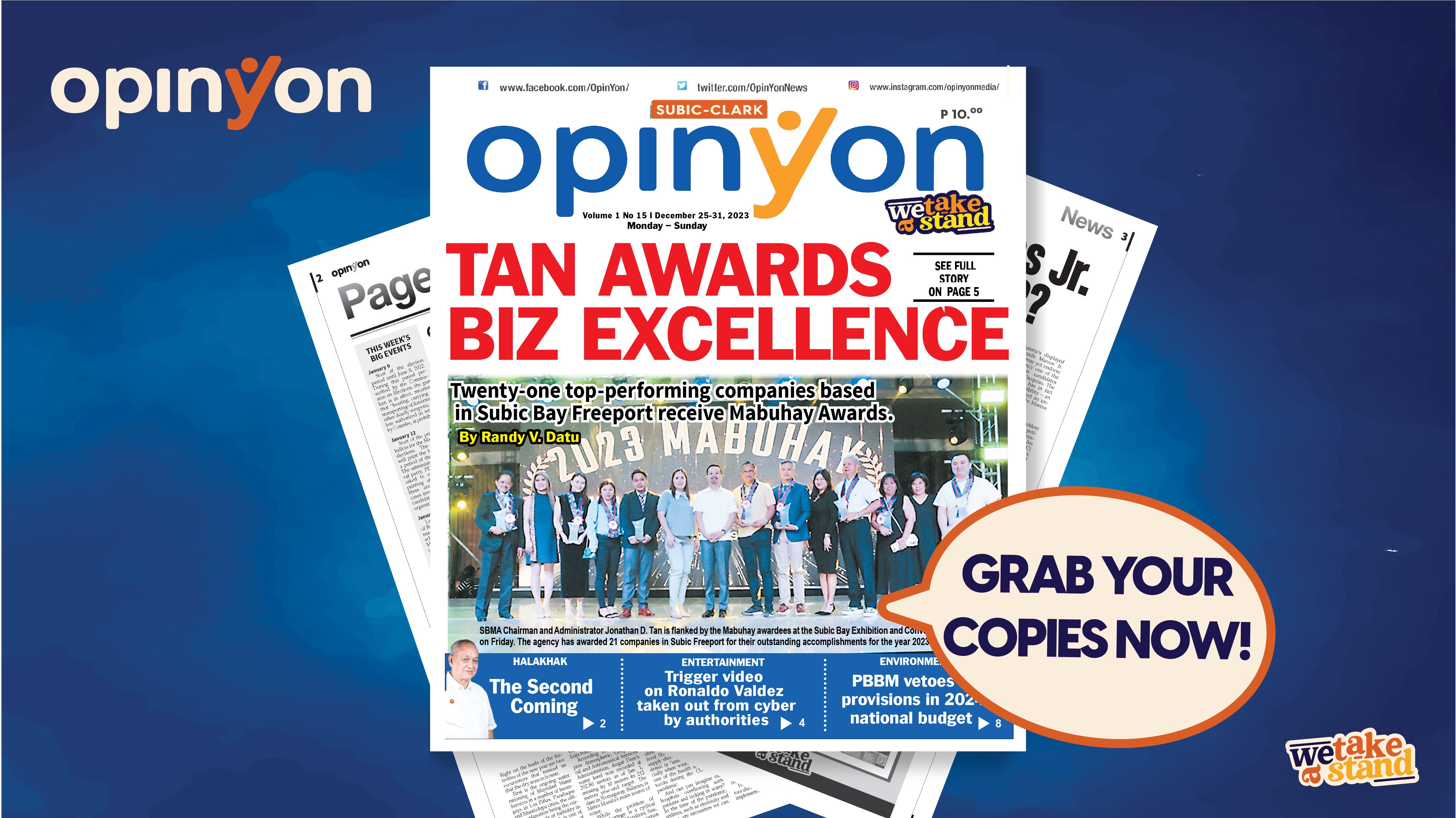 TAN AWARDS BIZ EXCELLENCE 
