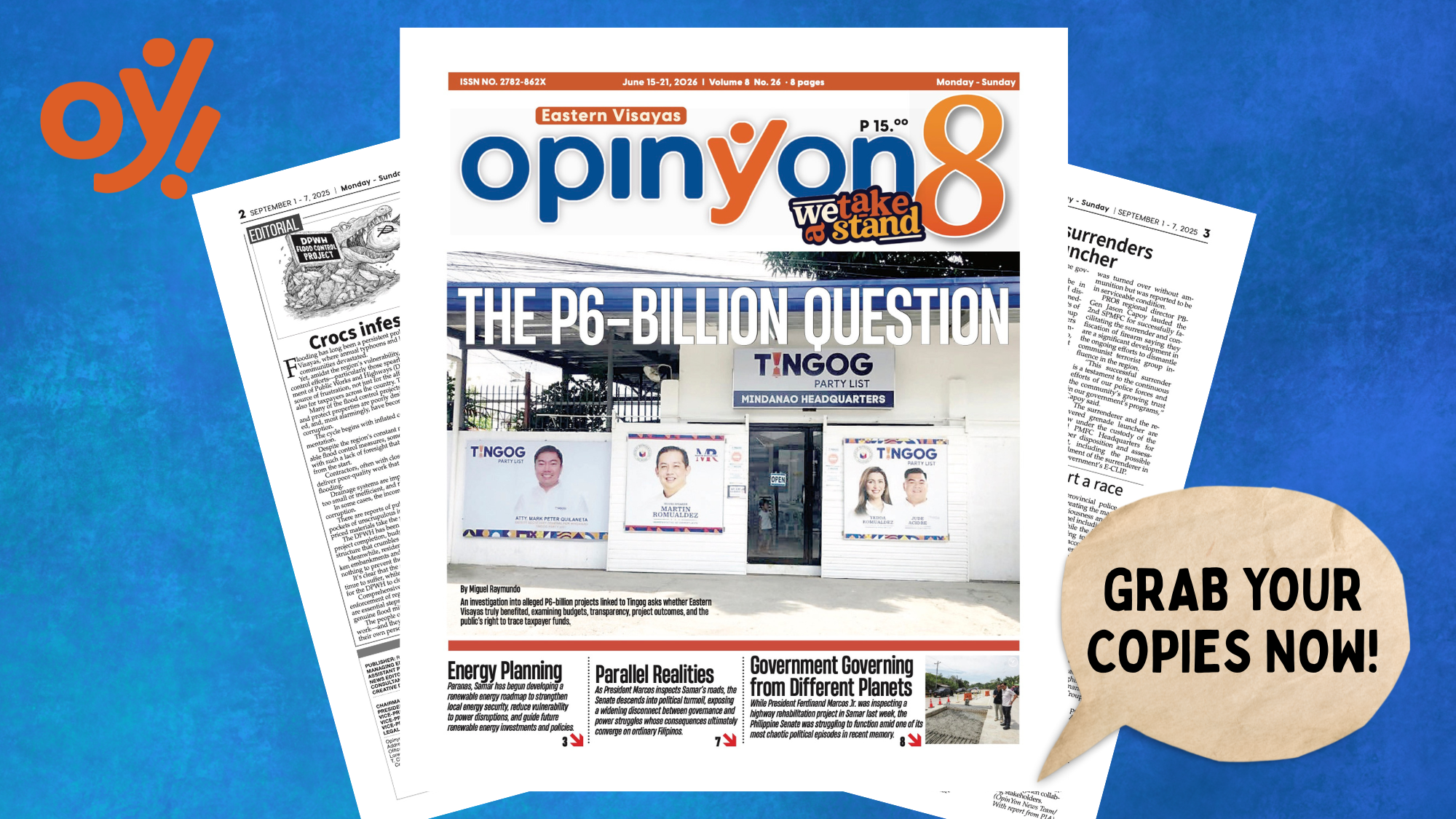 The ₱6-B Question