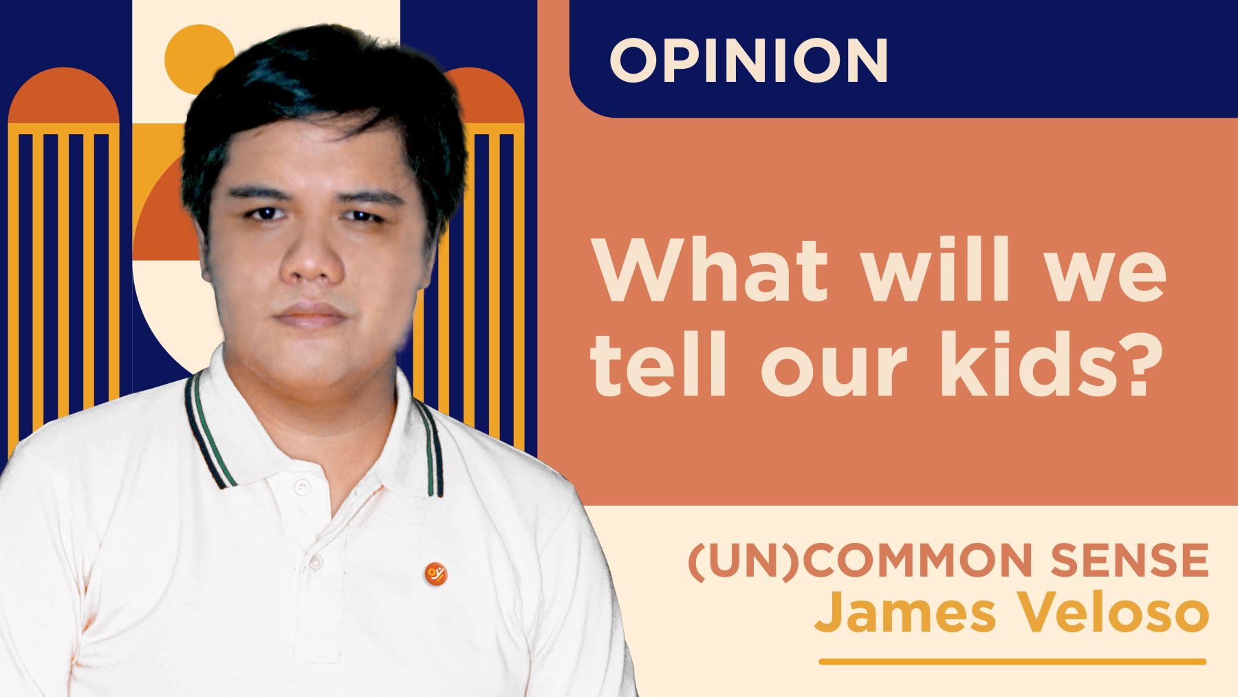 What will we tell our kids?