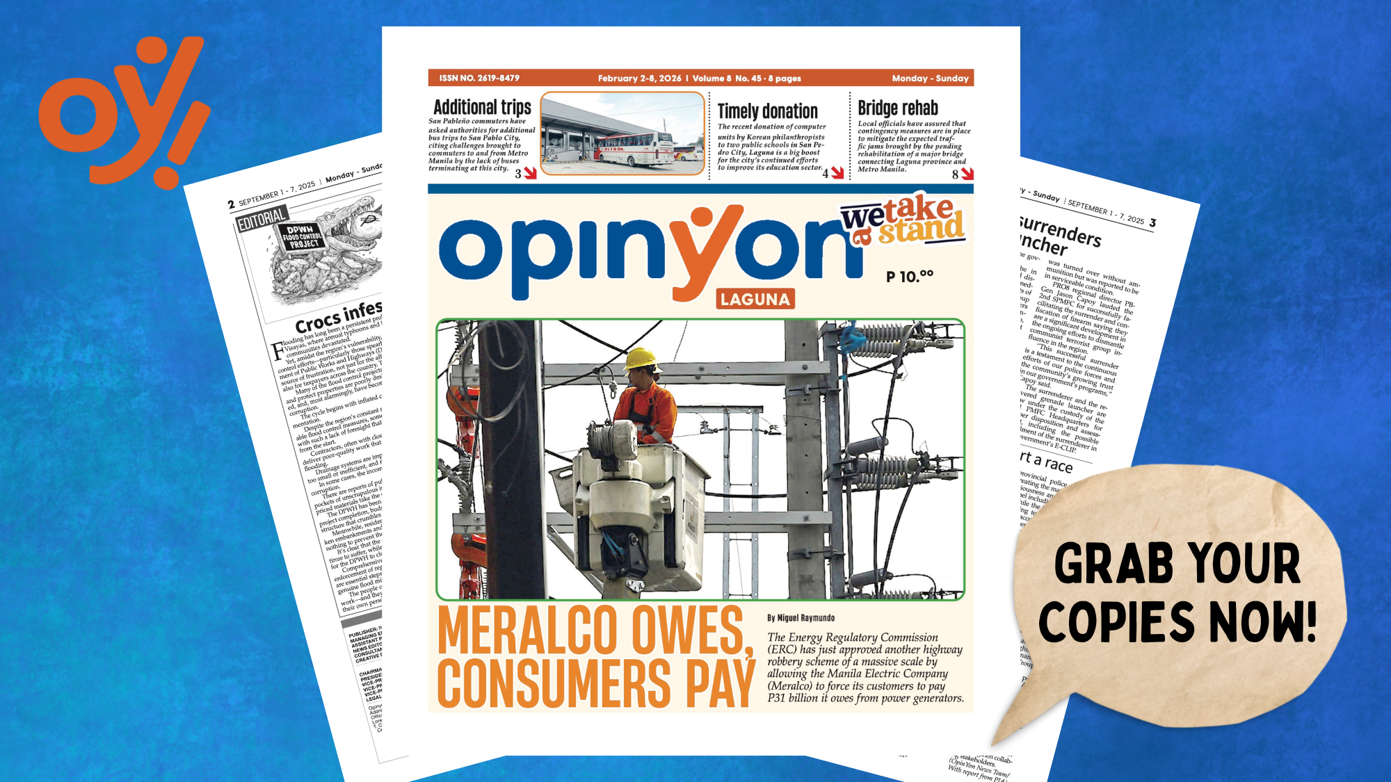 MERALCO OWES, CONSUMERS PAY