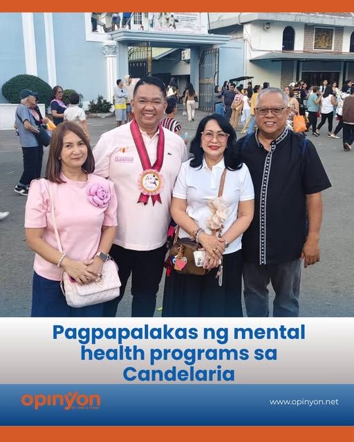 Pagpapalakas ng mental health programs sa Candelaria