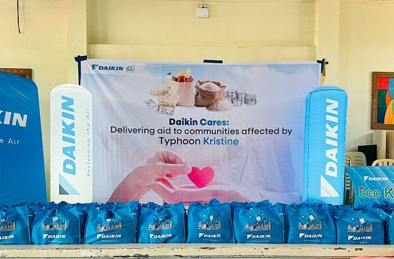 Daikin Philippines supports typhoon victims