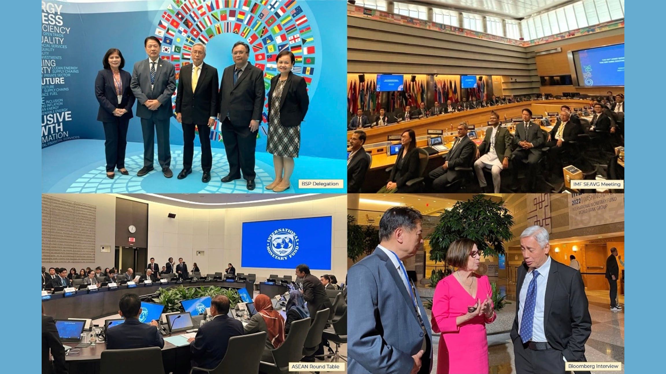 BSP attends IMF-WBG meetings in Washington