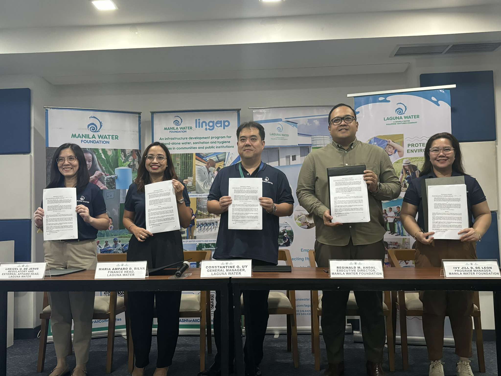 Laguna Water signs MOA on ‘Lingap Laguna’ project