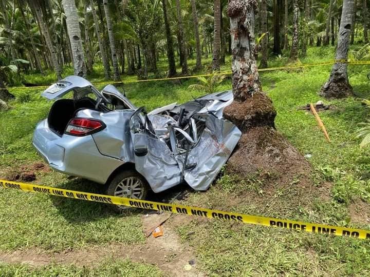 Cop Dies In Car Crash In N. Samar