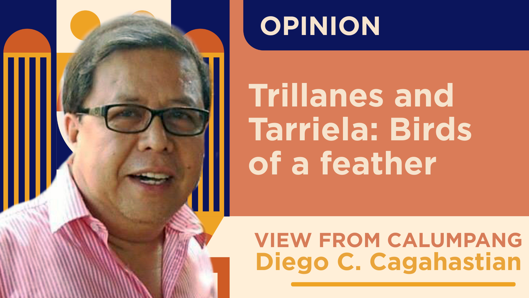 Trillanes and Tarriela: Birds of a feather
