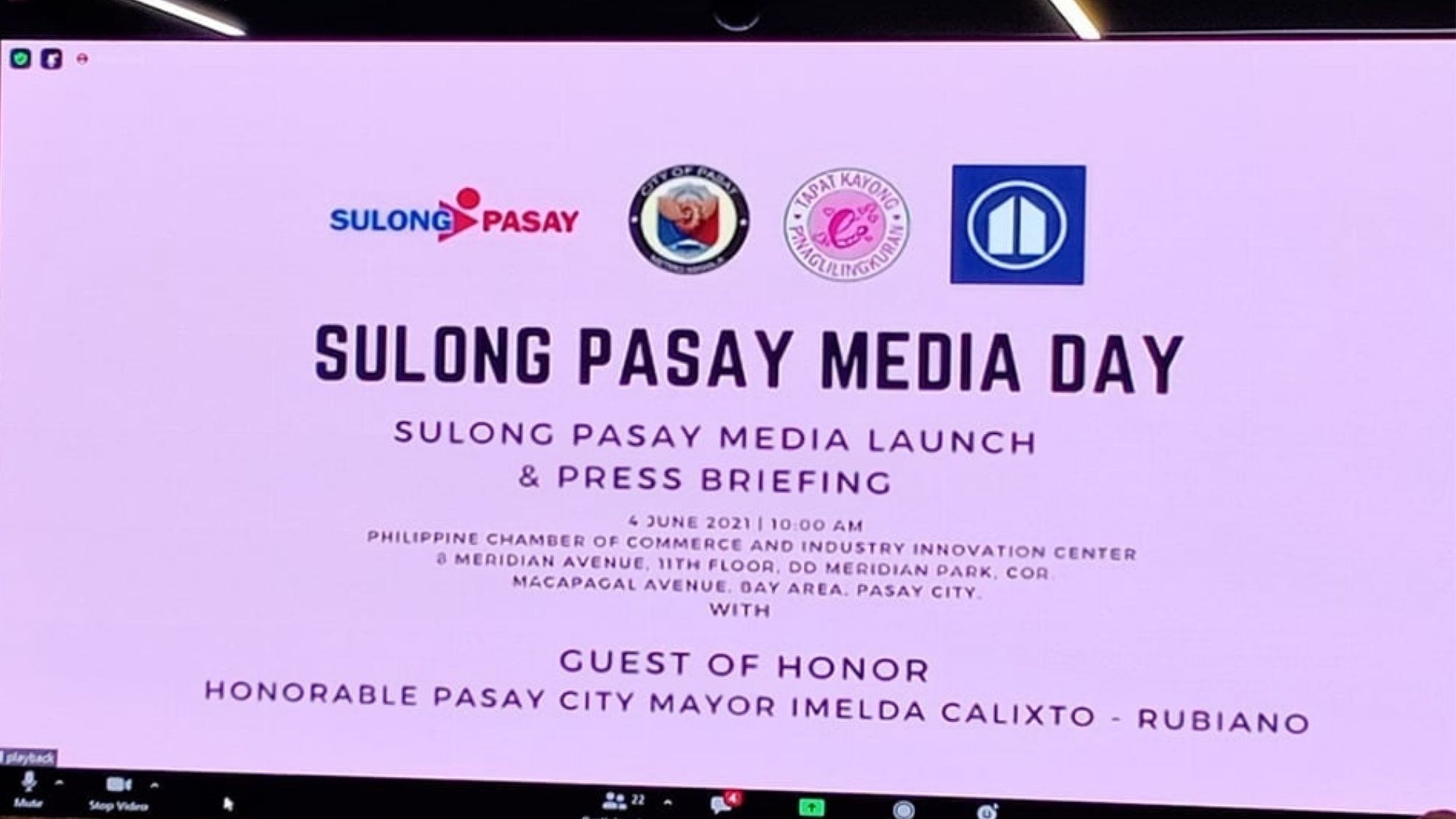 SULONG PASAY LAUNCHED