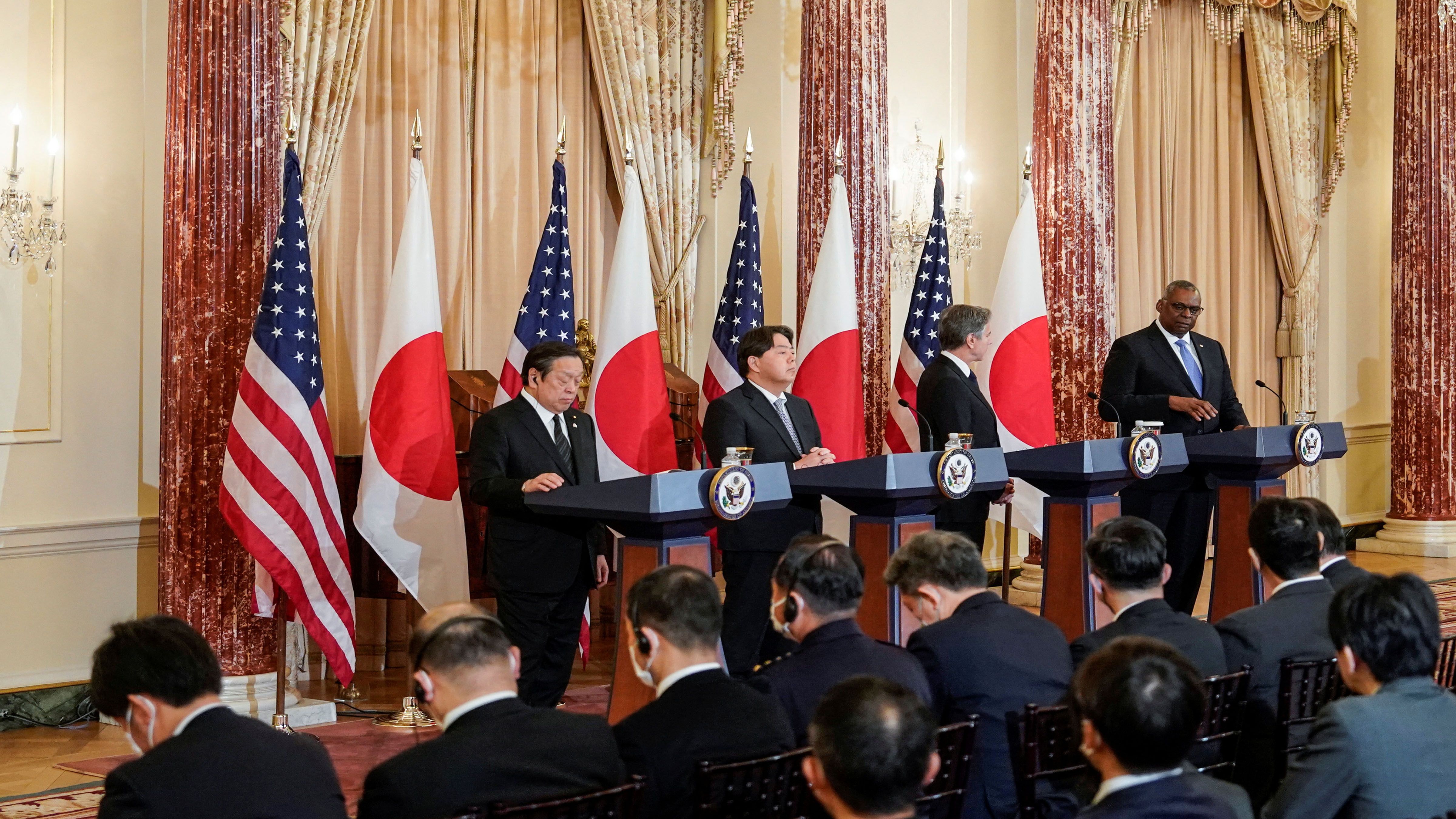 US, Japan agree to step up security cooperation amid China worries