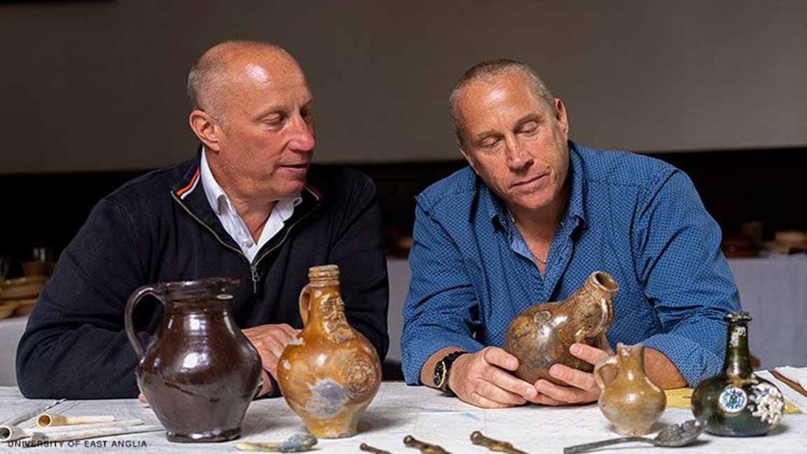 Unopened wine bottles still intact in a sunken royal ship after 340 years photo CNN Philippines