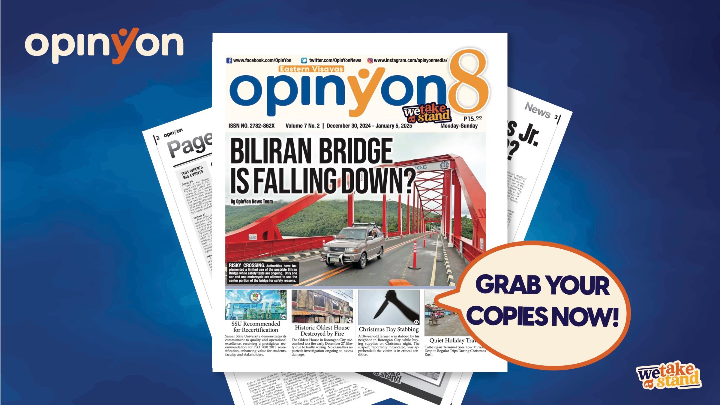 Biliran bridge is falling down?