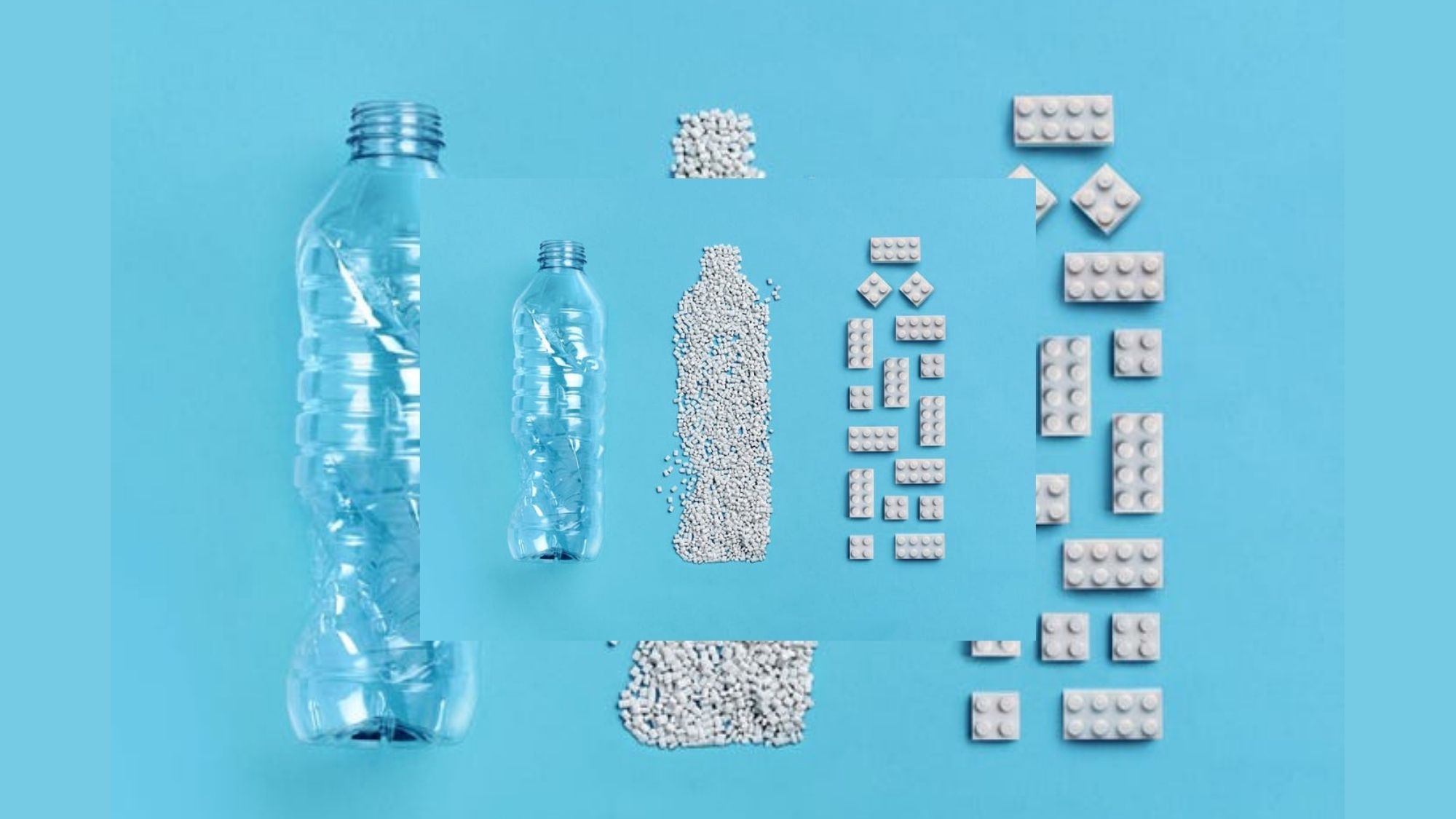 Going green and sustainable; LEGO bricks made from recycled plastic available in two years