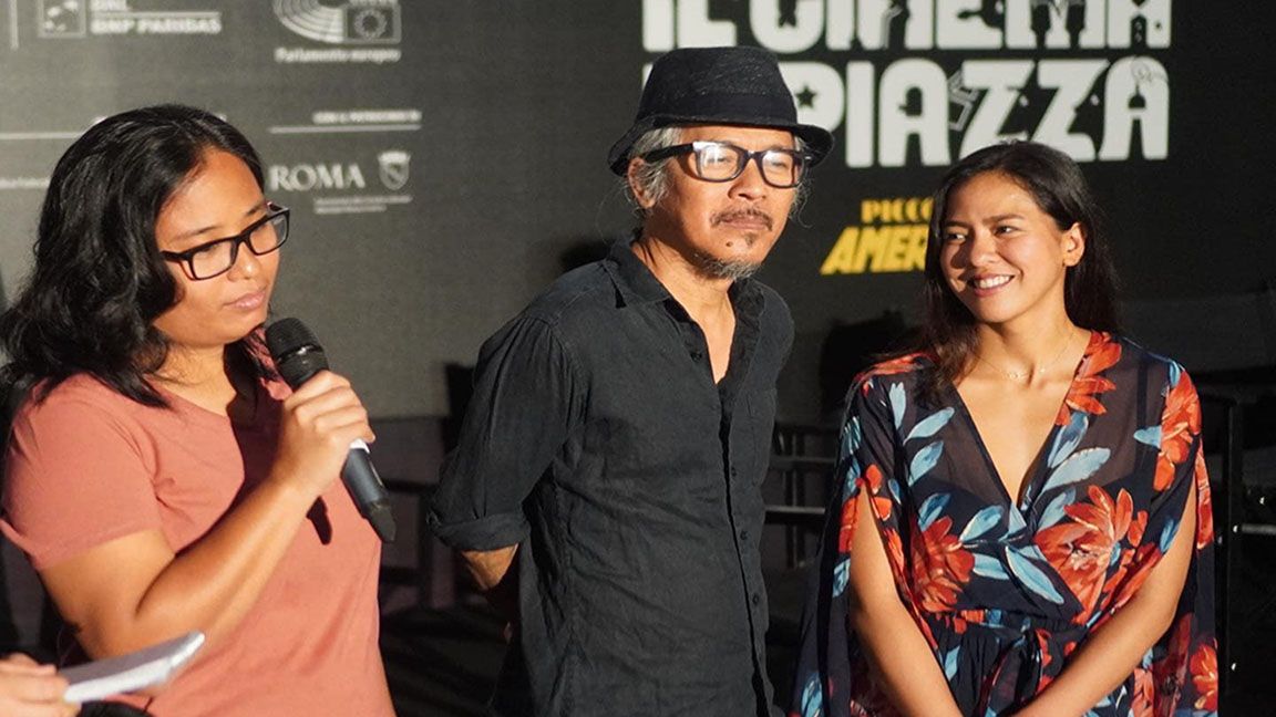 Mara Lopez flies to Rome for the showing of “Ang Hupa”